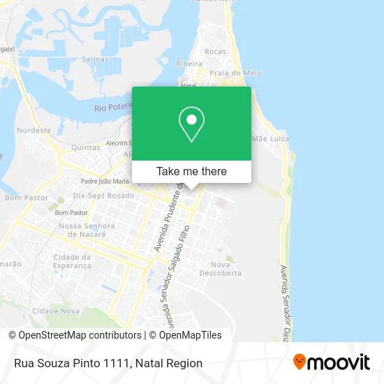 Rua Souza Pinto 1111 map