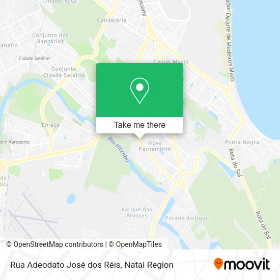 Rua Adeodato José dos Réis map