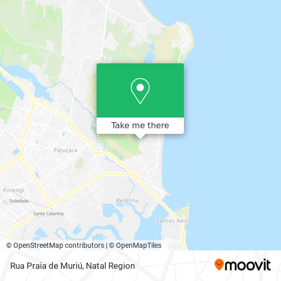 Rua Praia de Muriú map