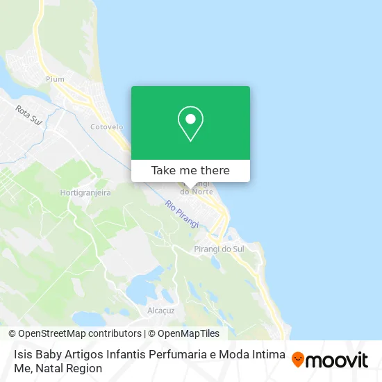 Isis Baby Artigos Infantis Perfumaria e Moda Intima Me map