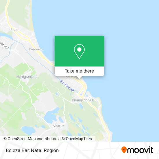 Beleza Bar map