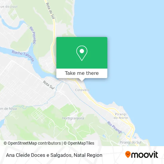Ana Cleide Doces e Salgados map