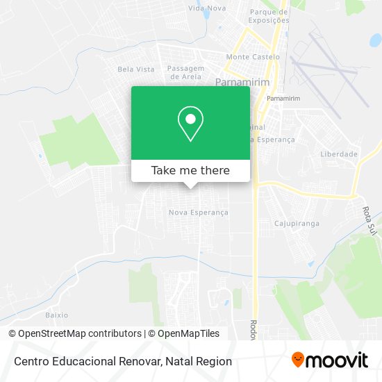 Centro Educacional Renovar map