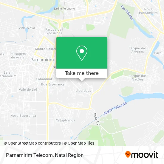 Parnamirim Telecom map