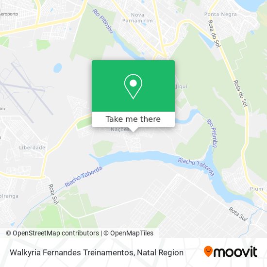 Walkyria Fernandes Treinamentos map