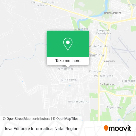 Isva Editora e Informatica map