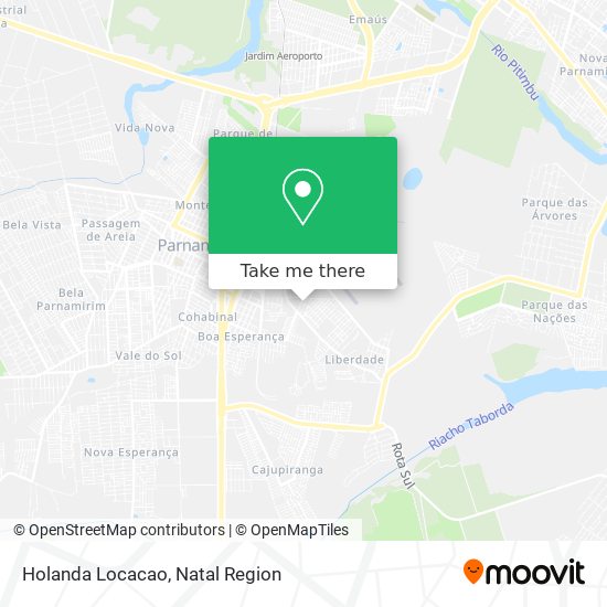 Holanda Locacao map