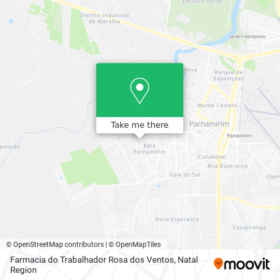 Farmacia do Trabalhador Rosa dos Ventos map