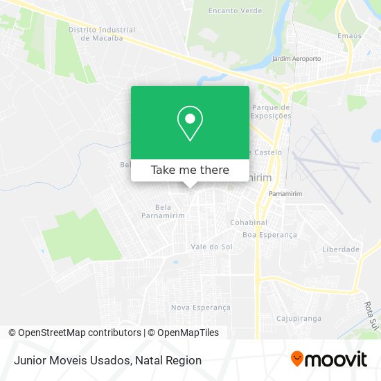 Junior Moveis Usados map