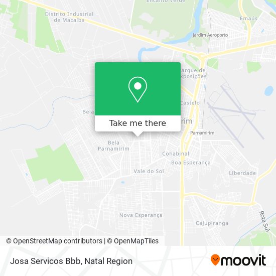 Josa Servicos Bbb map