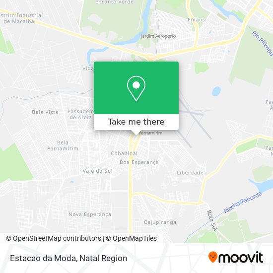 Estacao da Moda map