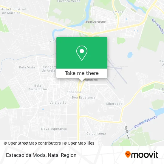 Estacao da Moda map