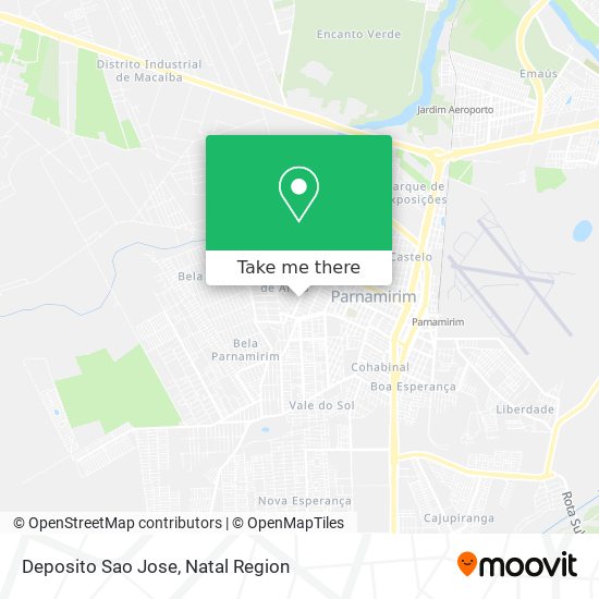 Mapa Deposito Sao Jose