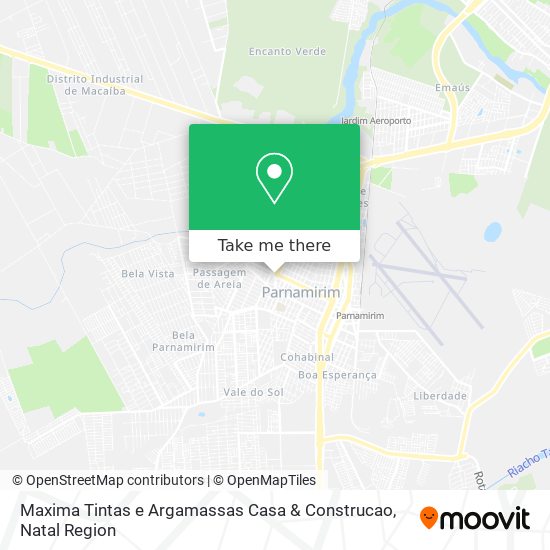 Maxima Tintas e Argamassas Casa & Construcao map