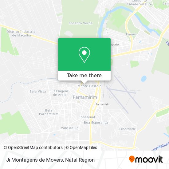 Ji Montagens de Moveis map