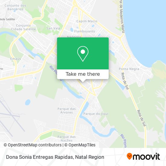 Dona Sonia Entregas Rapidas map