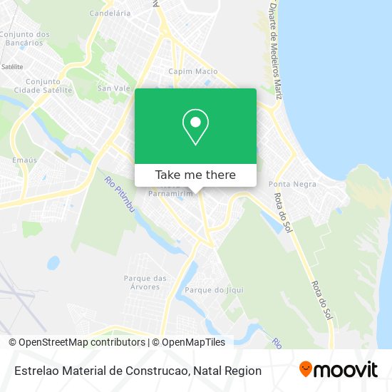 Estrelao Material de Construcao map