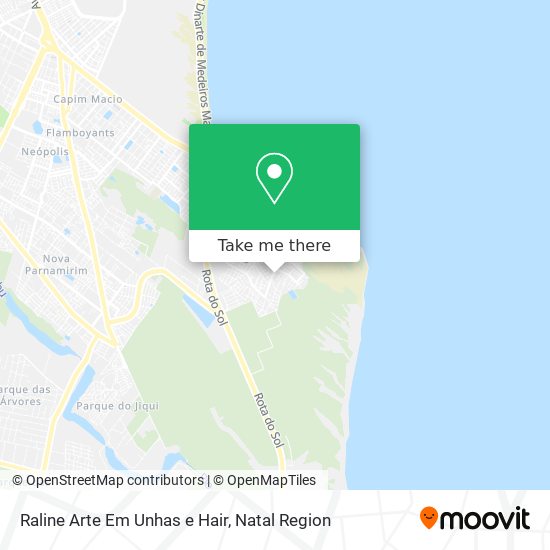 Raline Arte Em Unhas e Hair map