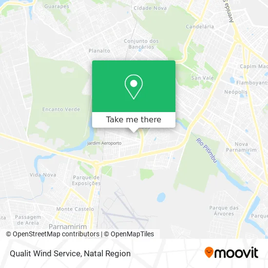 Qualit Wind Service map