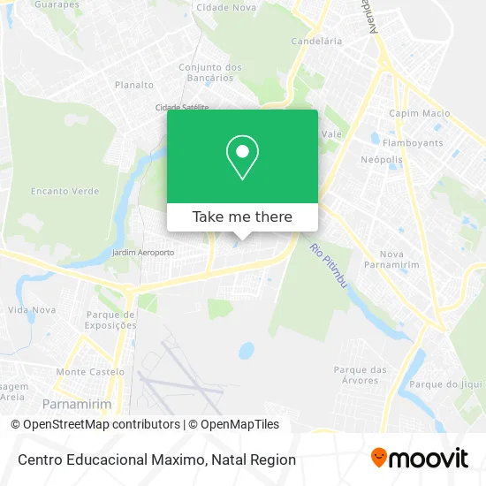 Centro Educacional Maximo map