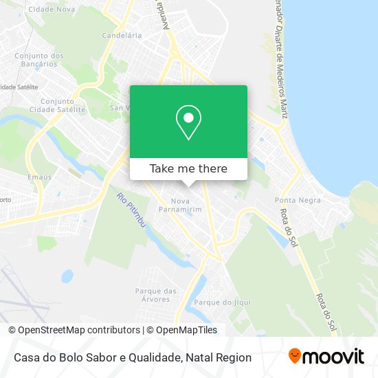 Casa do Bolo Sabor e Qualidade map