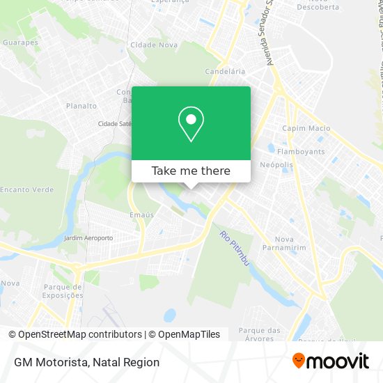 GM Motorista map