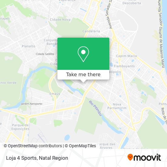 Loja 4 Sports map