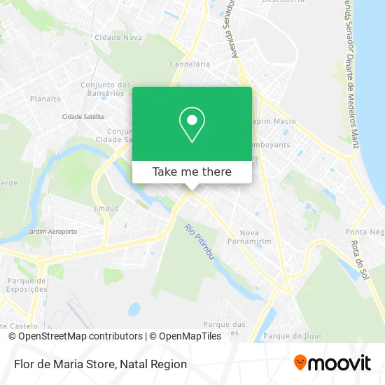 Flor de Maria Store map