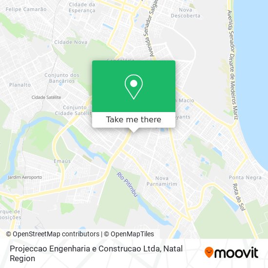 Projeccao Engenharia e Construcao Ltda map