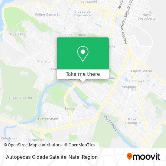 Mapa Autopecas Cidade Satelite