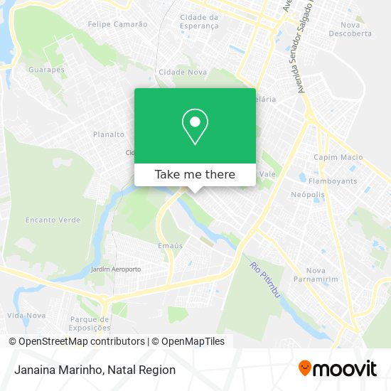 Janaina Marinho map