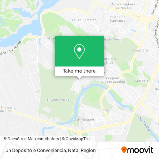 Jh Deposito e Conveniencia map