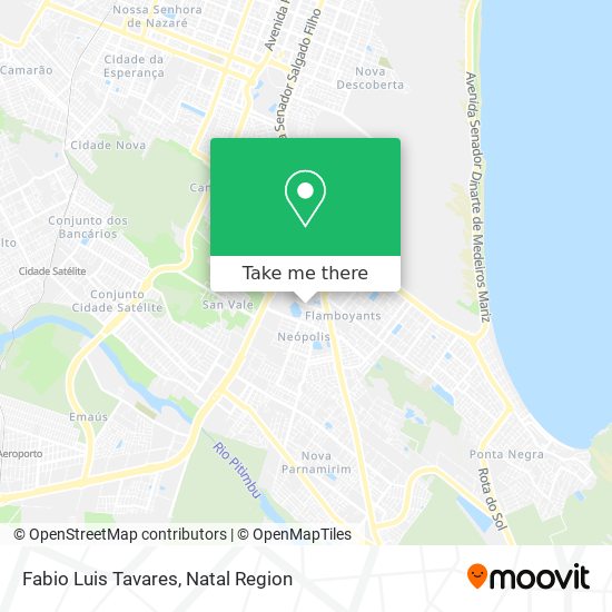 Fabio Luis Tavares map