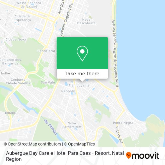 Aubergue Day Care e Hotel Para Caes - Resort map