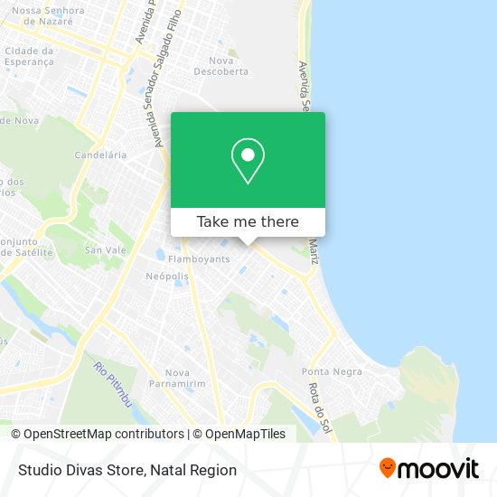 Studio Divas Store map