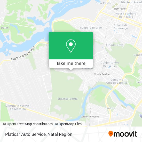 Platicar Auto Service map