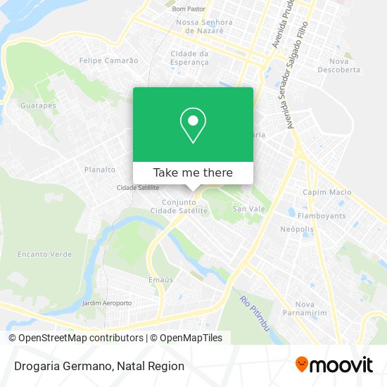 Mapa Drogaria Germano