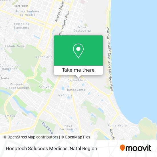 Mapa Hosptech Solucoes Medicas