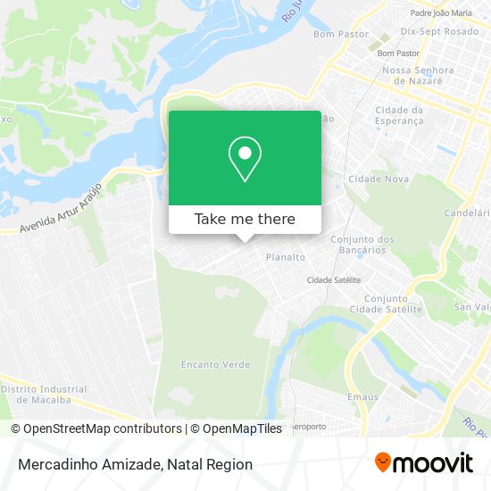 Mapa Mercadinho Amizade