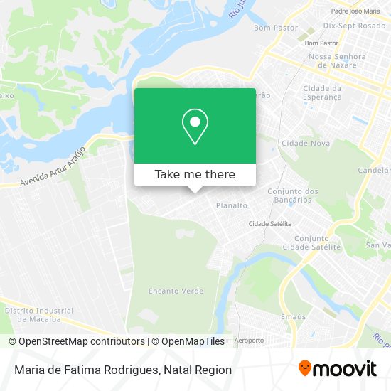 Maria de Fatima Rodrigues map