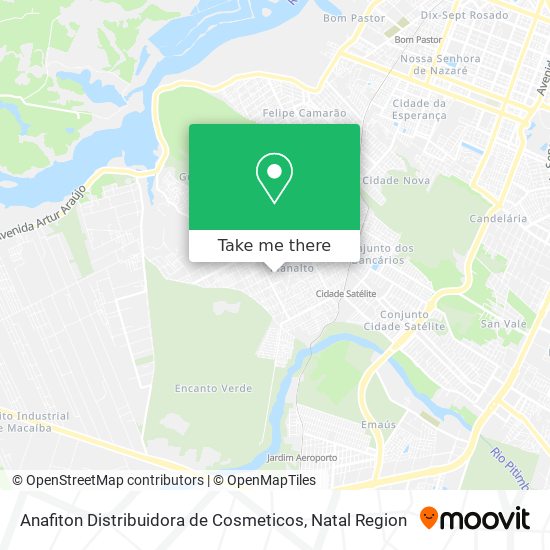 Anafiton Distribuidora de Cosmeticos map