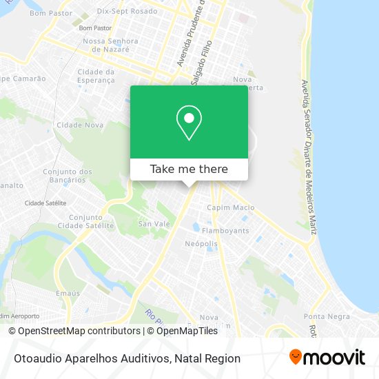 Otoaudio Aparelhos Auditivos map