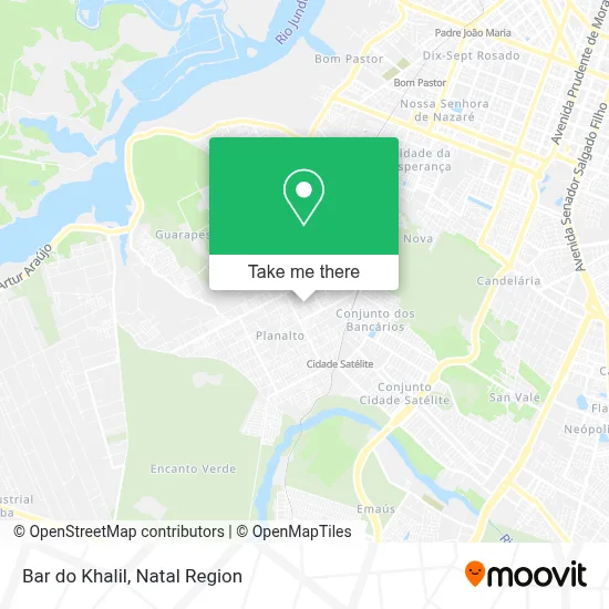 Bar do Khalil map