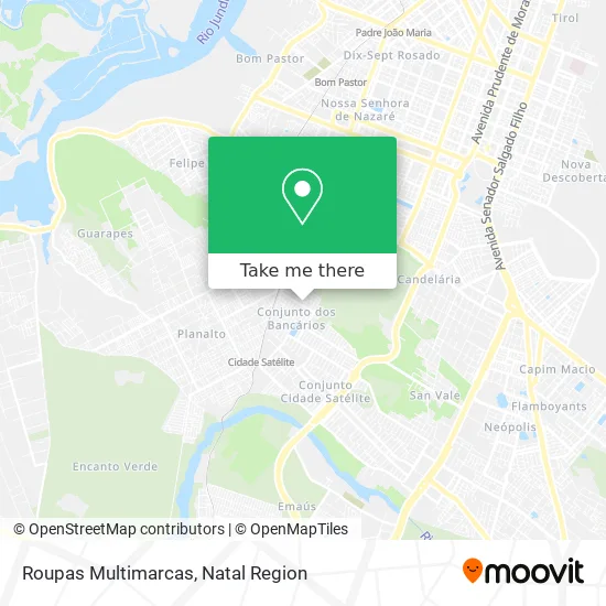 Roupas Multimarcas map