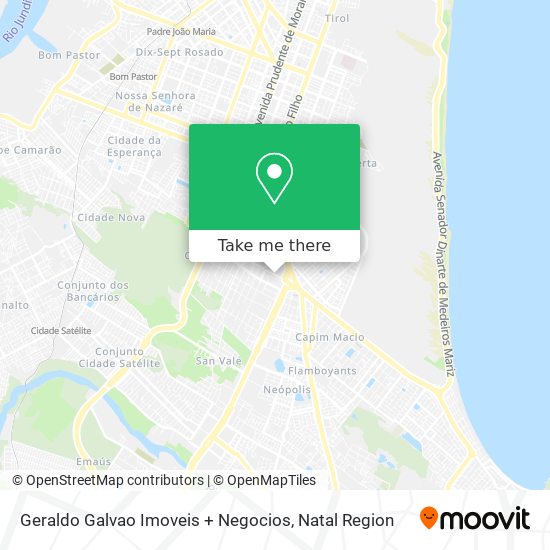 Geraldo Galvao Imoveis + Negocios map