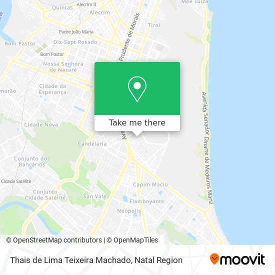 Thais de Lima Teixeira Machado map