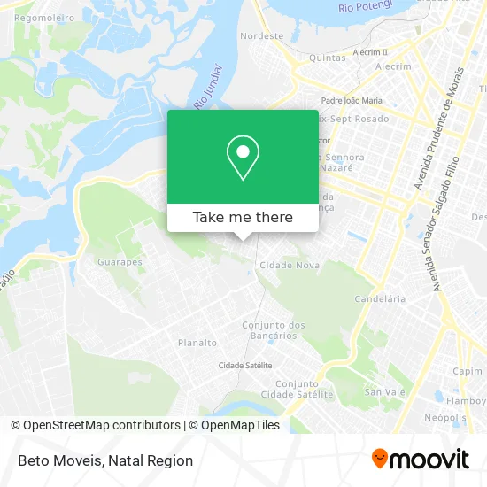 Beto Moveis map