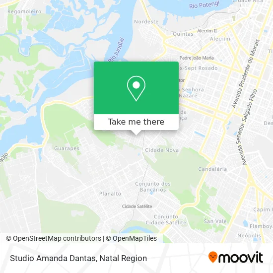 Studio Amanda Dantas map