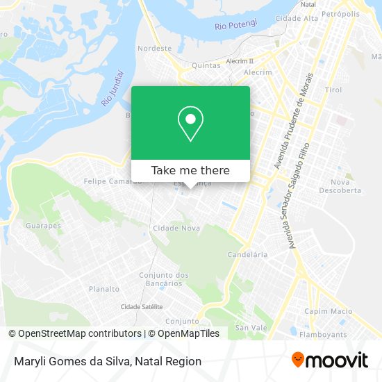 Mapa Maryli Gomes da Silva
