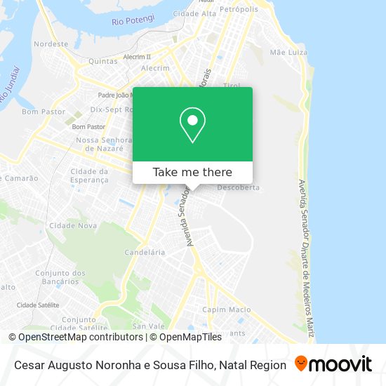 Cesar Augusto Noronha e Sousa Filho map